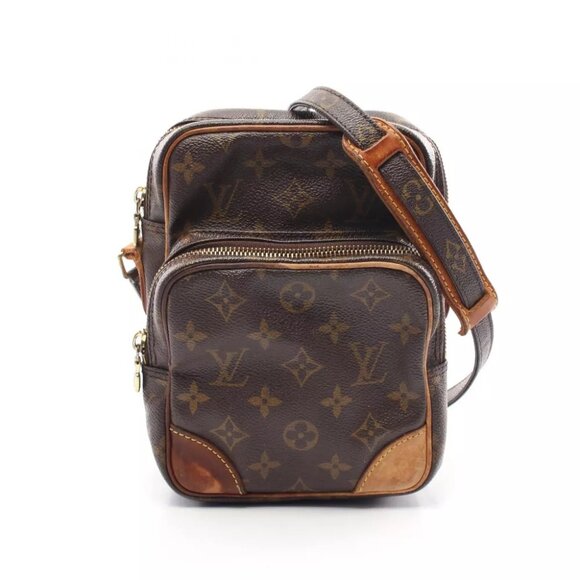 LOUIS VUITTON Amazon Crossbody Shoulder Bag M45236 Monogram Canvas LV Women - Picture 1 of 12